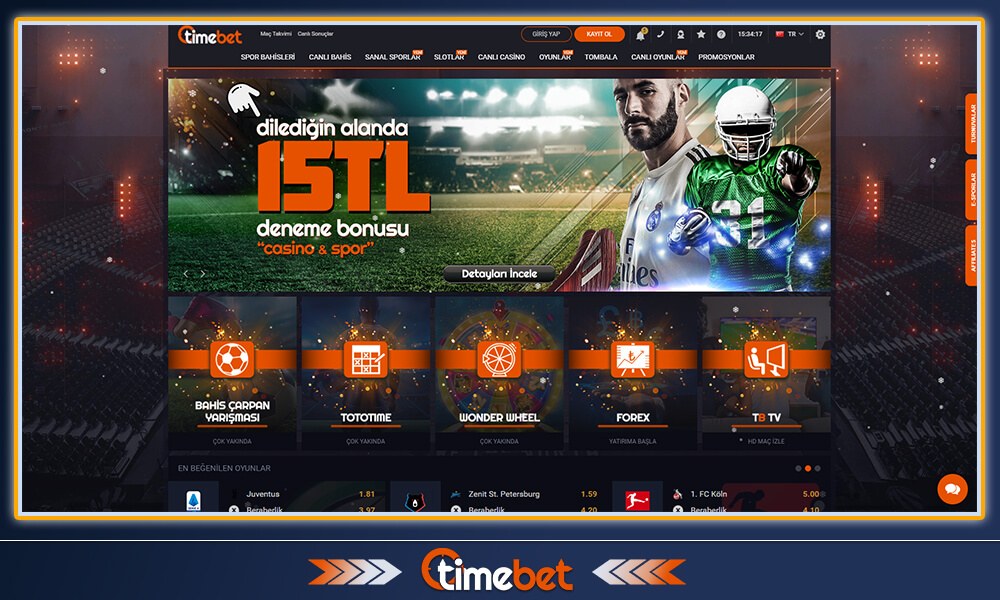 Timebet Bahis ve Casino Sitesi
